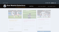 Desktop Screenshot of madridgalacticos.com